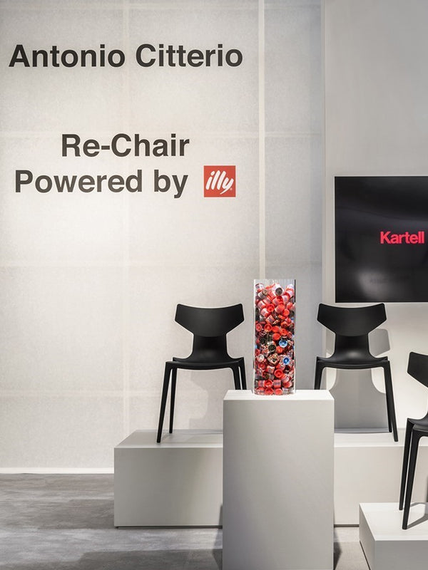 Kartell i IllyCaffè: kontynuacja projektu odzysku i innowacji łączących design, technologię i gospodarkę obiegu zamkniętego.