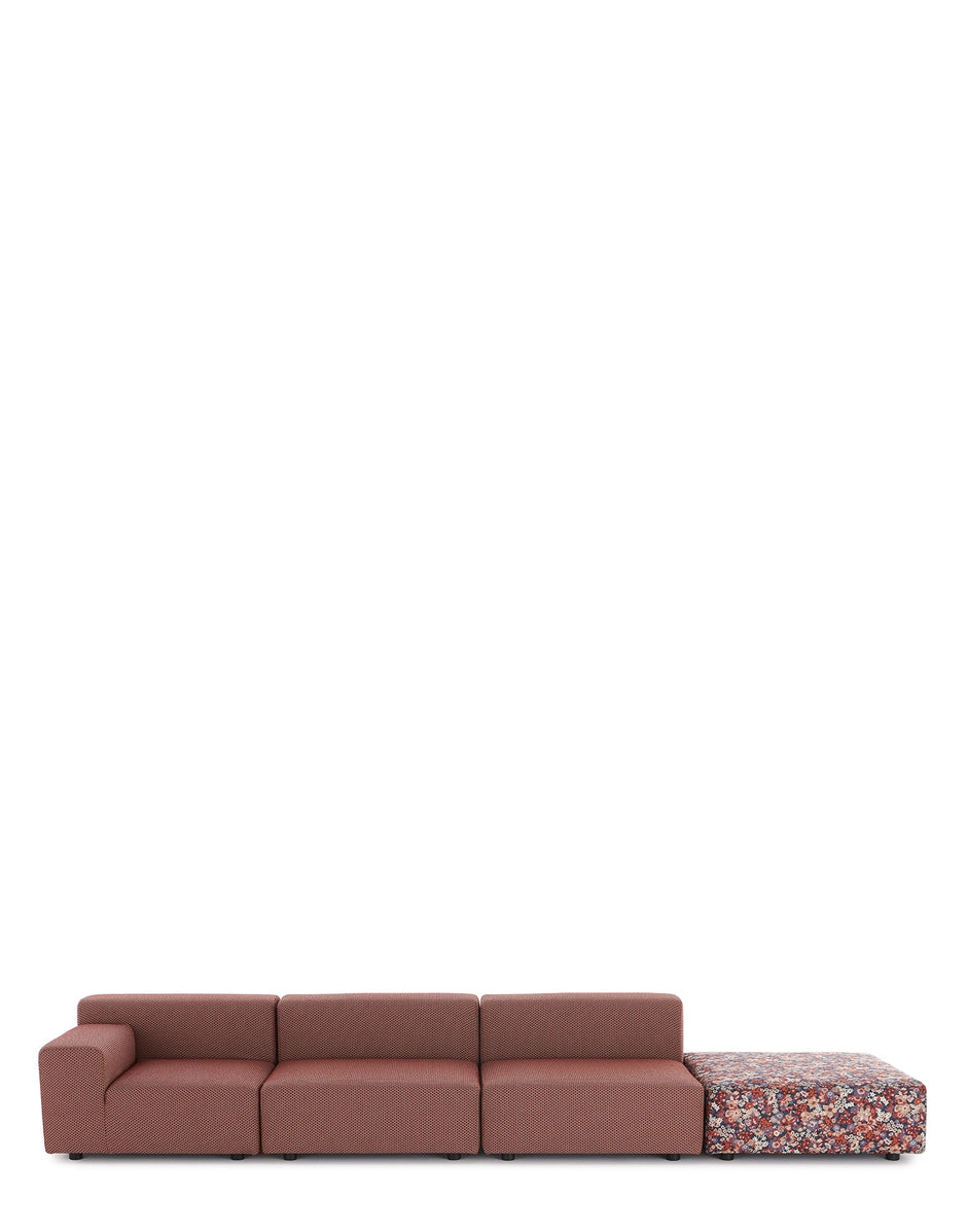 PLASTICS OUTDOOR LIBERTY 3 OS. + POUF ARTEMIS