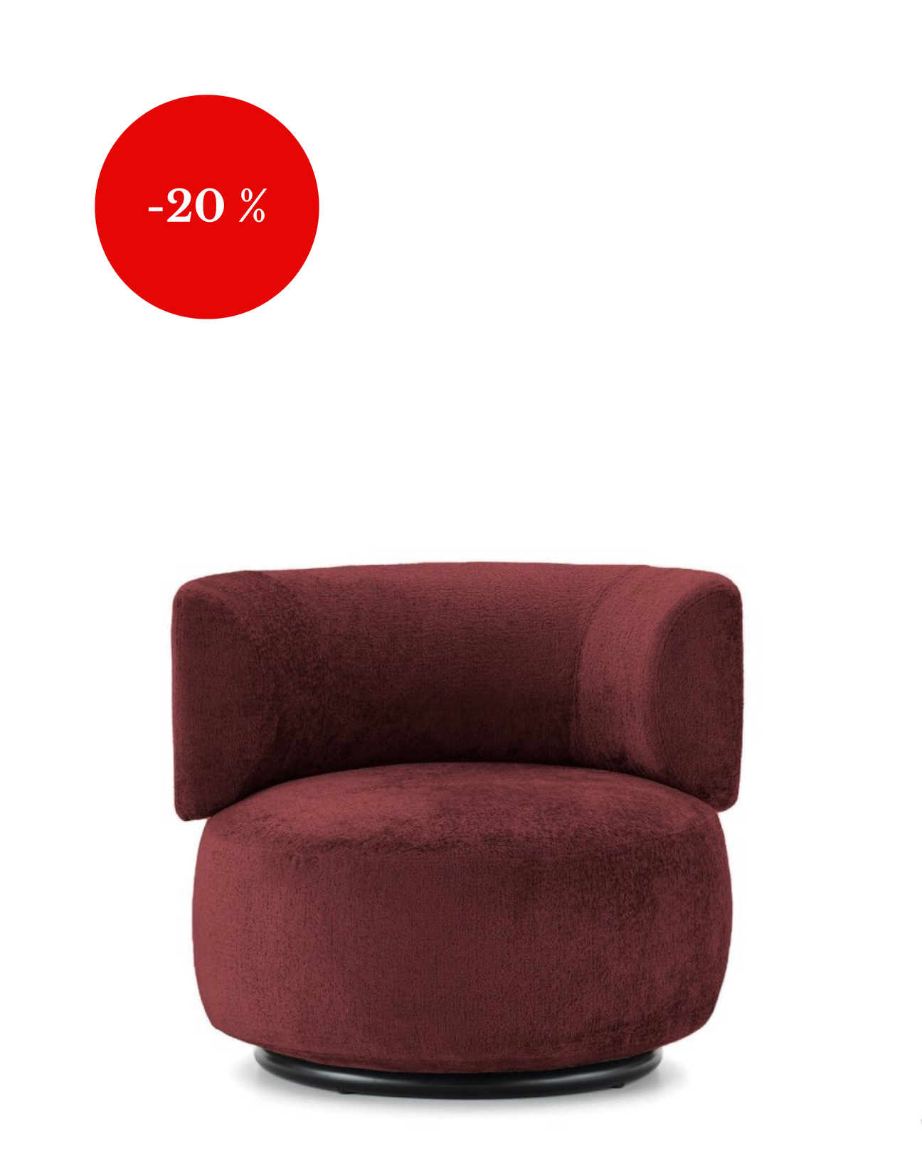 K-WAITING ARMCHAIR CHENILLE